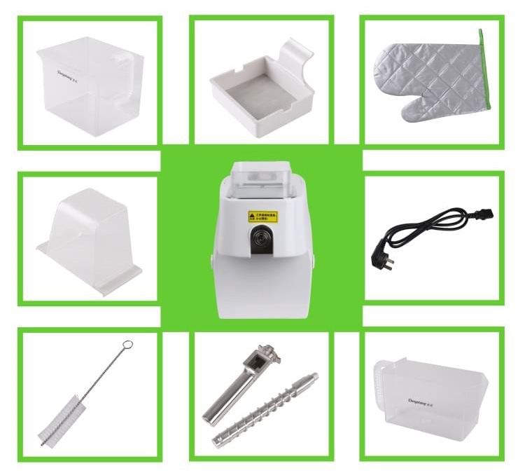 Packing list of Home Oil Extraction Machine