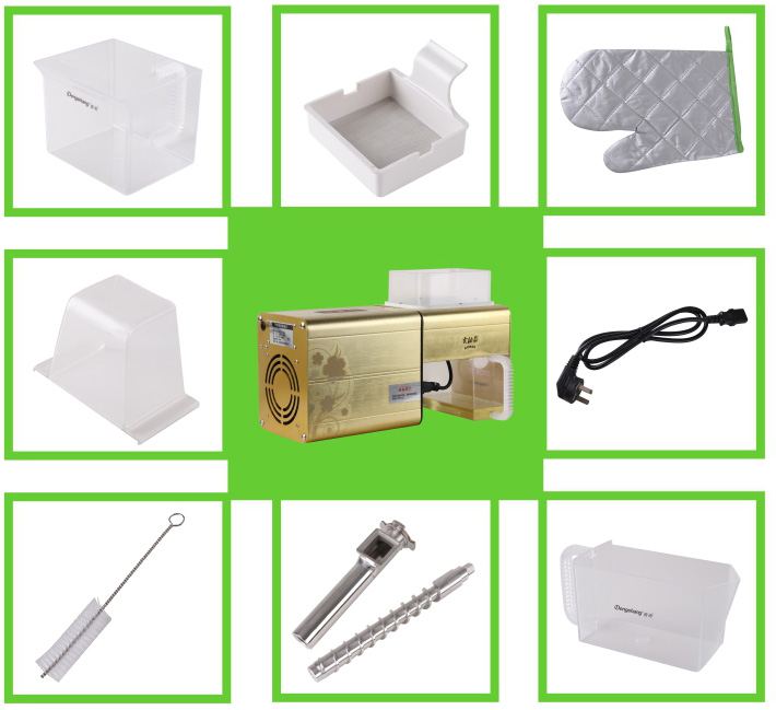 Packing list of Home Oil Extractor Machine